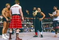 Mr. T was Hulk Hogan's tag team partner in the main event of WrestleMania I